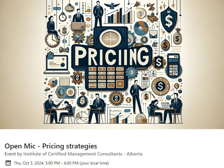 Open Mic - Pricing strategies